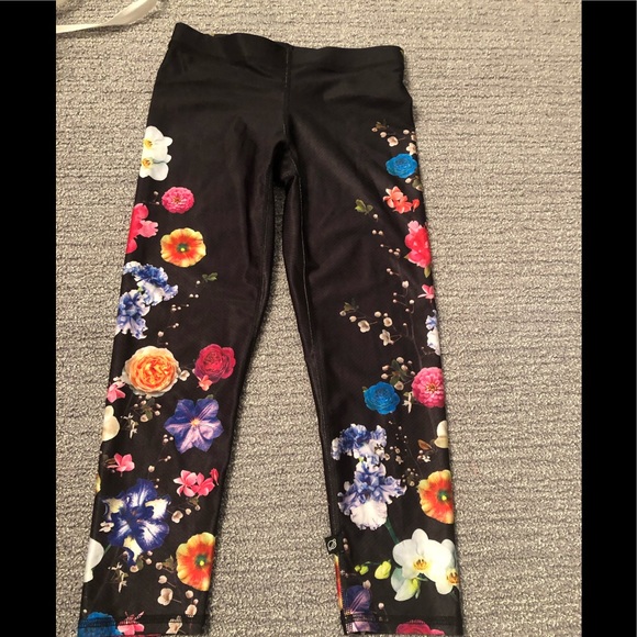 Terez Pants - NWOT Terez floral leggings
